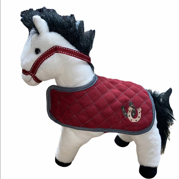 Hugfun professional show horse plush with reins - Picture 2 of 4